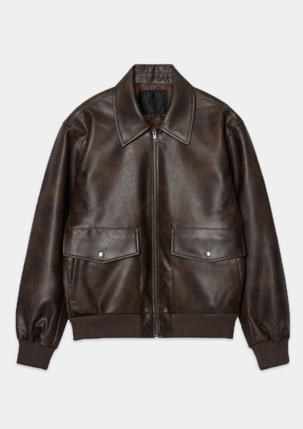 레프트서울 레더자켓 브라운 상품이미지1