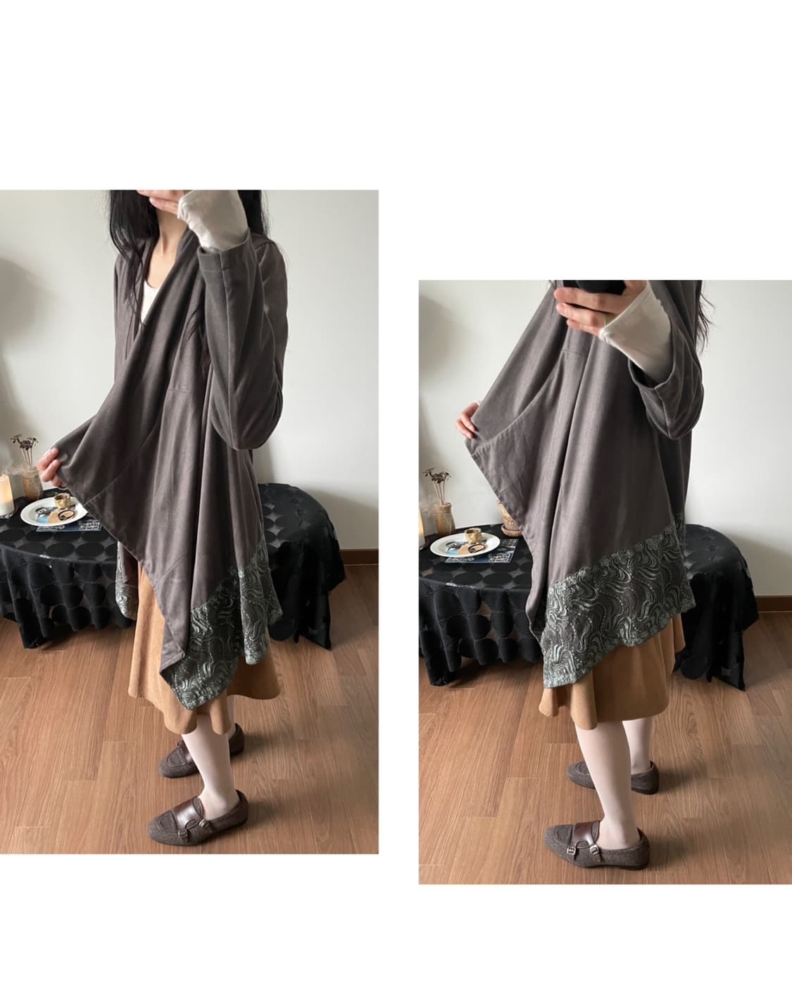 shawl collar jacket 상품이미지3