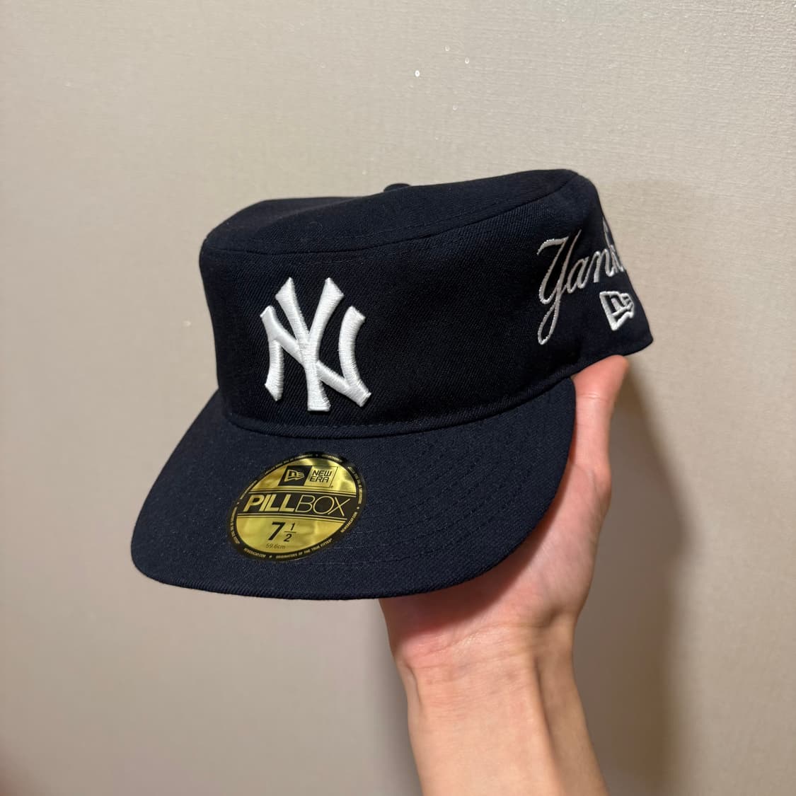 뉴에라 MLB 뉴욕 양키스 필박스 시리즈 볼캡 네이비 712 상품이미지3