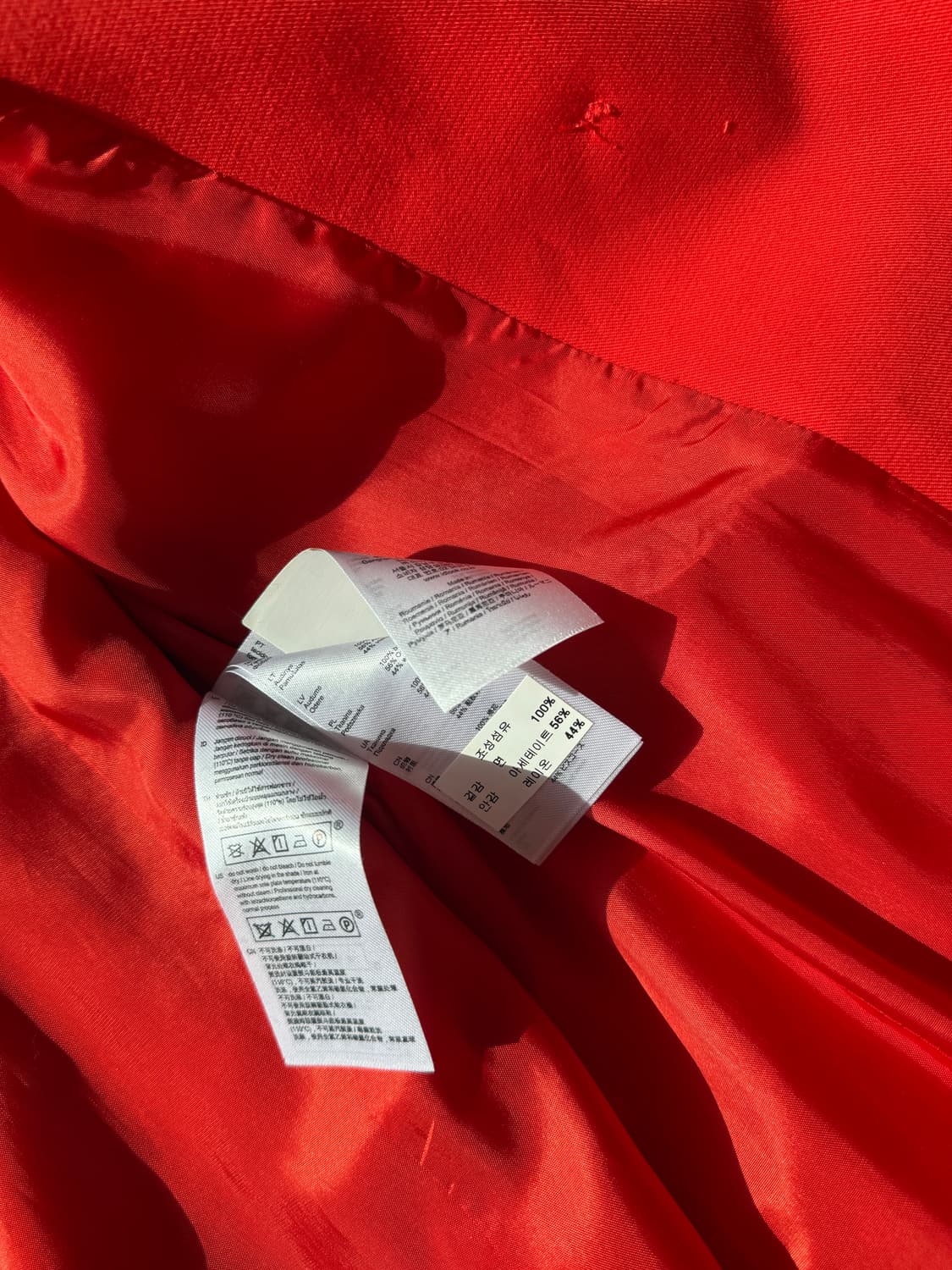 [새상품.정가80] maje 섹시한 레드 트렌치 코트 마쥬 아우터 점퍼 상품이미지5