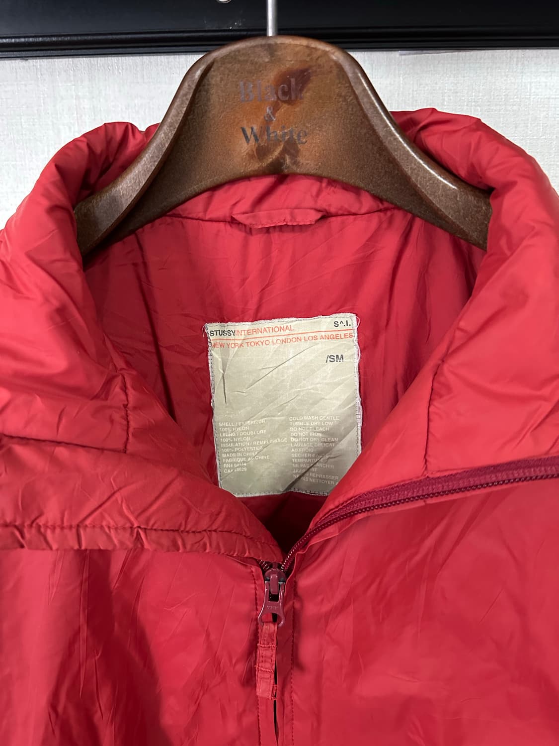 스투시 경량 패딩 자켓 100 상품이미지3