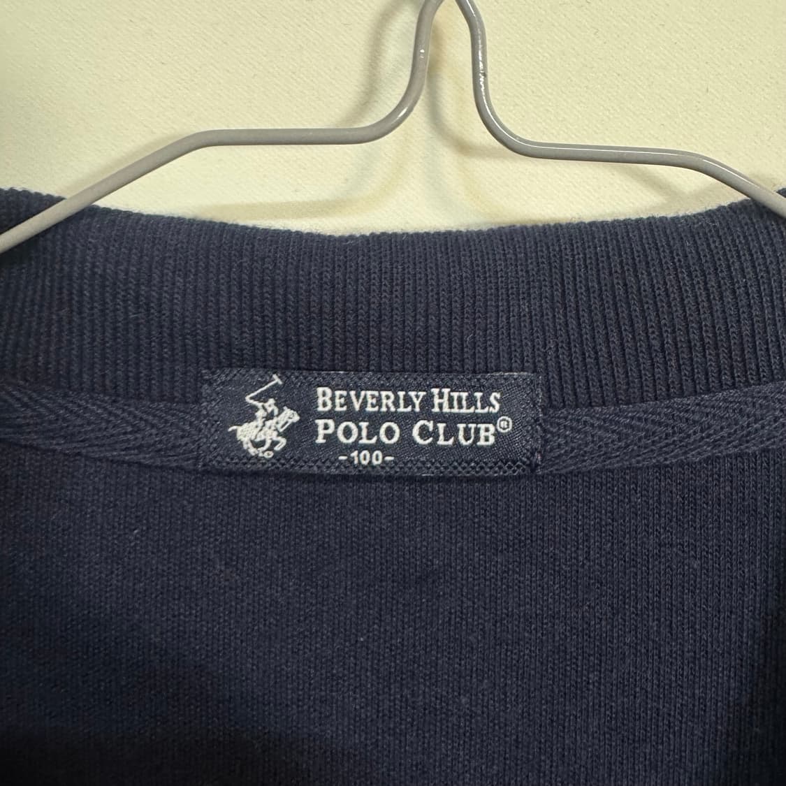 비버리힐즈 폴로클럽 하프멕 니트집업 상품이미지5