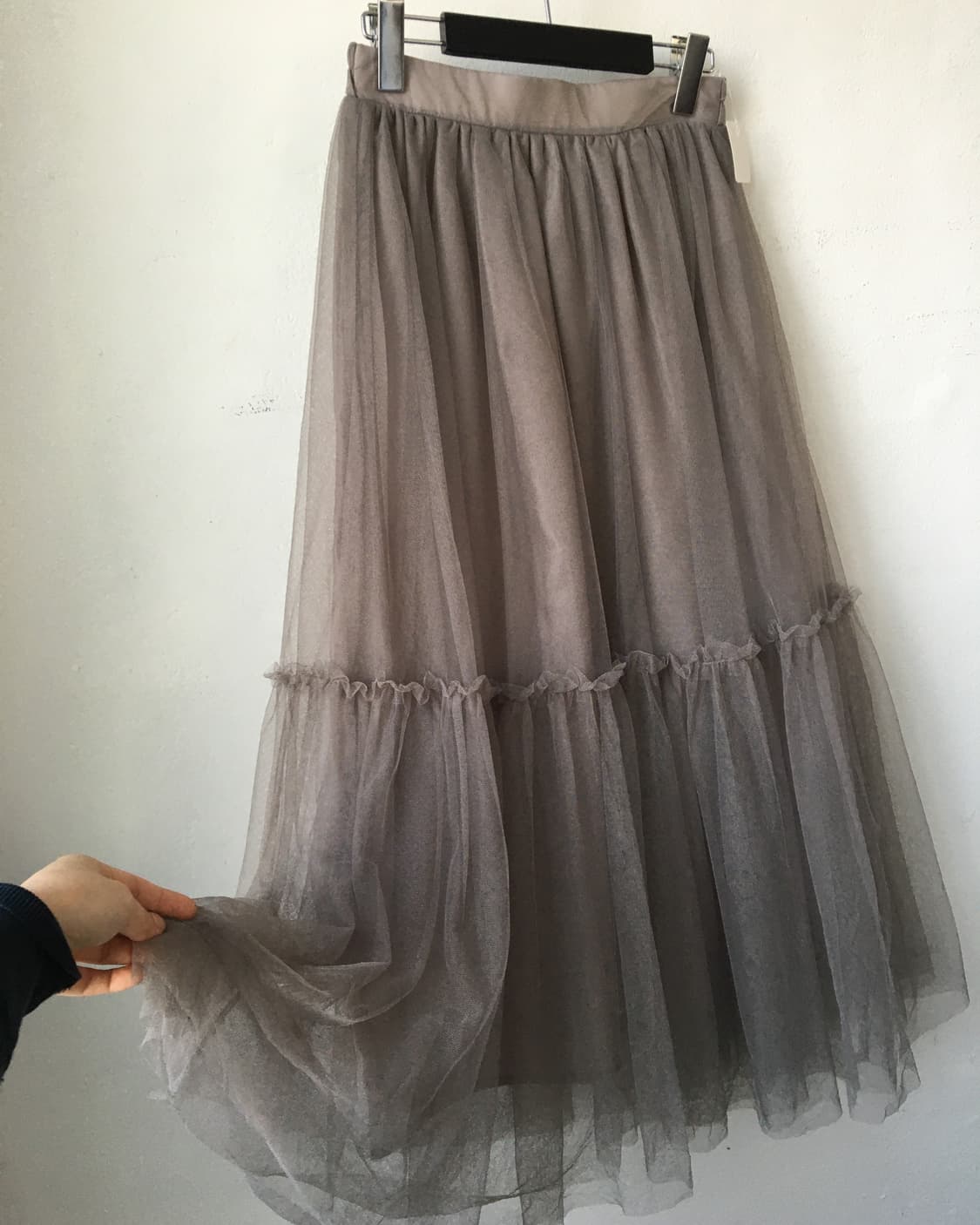 Lace sha long skirt 상품이미지3