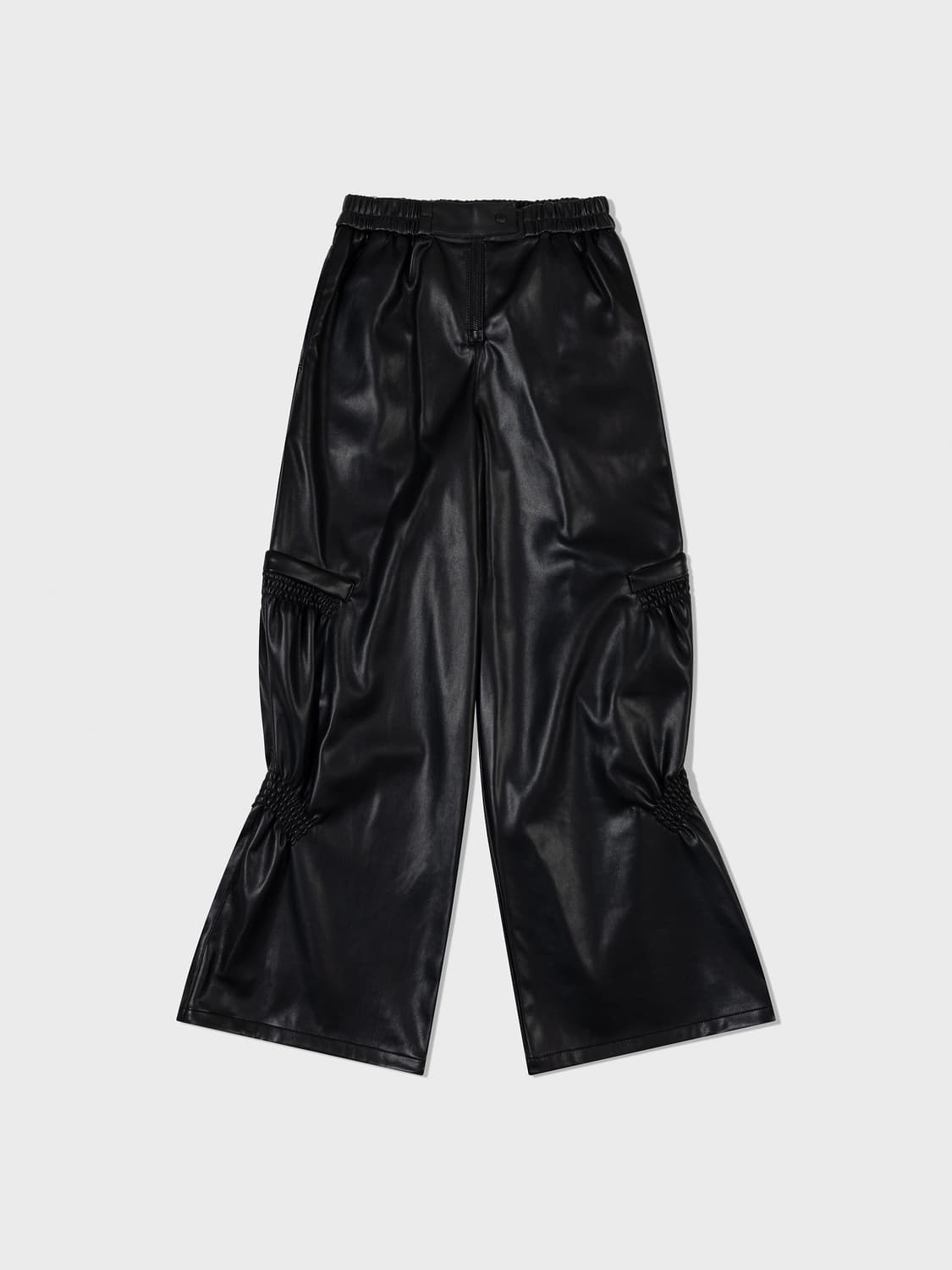 로우클래식 SHIRRING VOLUME LEATHER PANTS 팬츠 상품이미지7