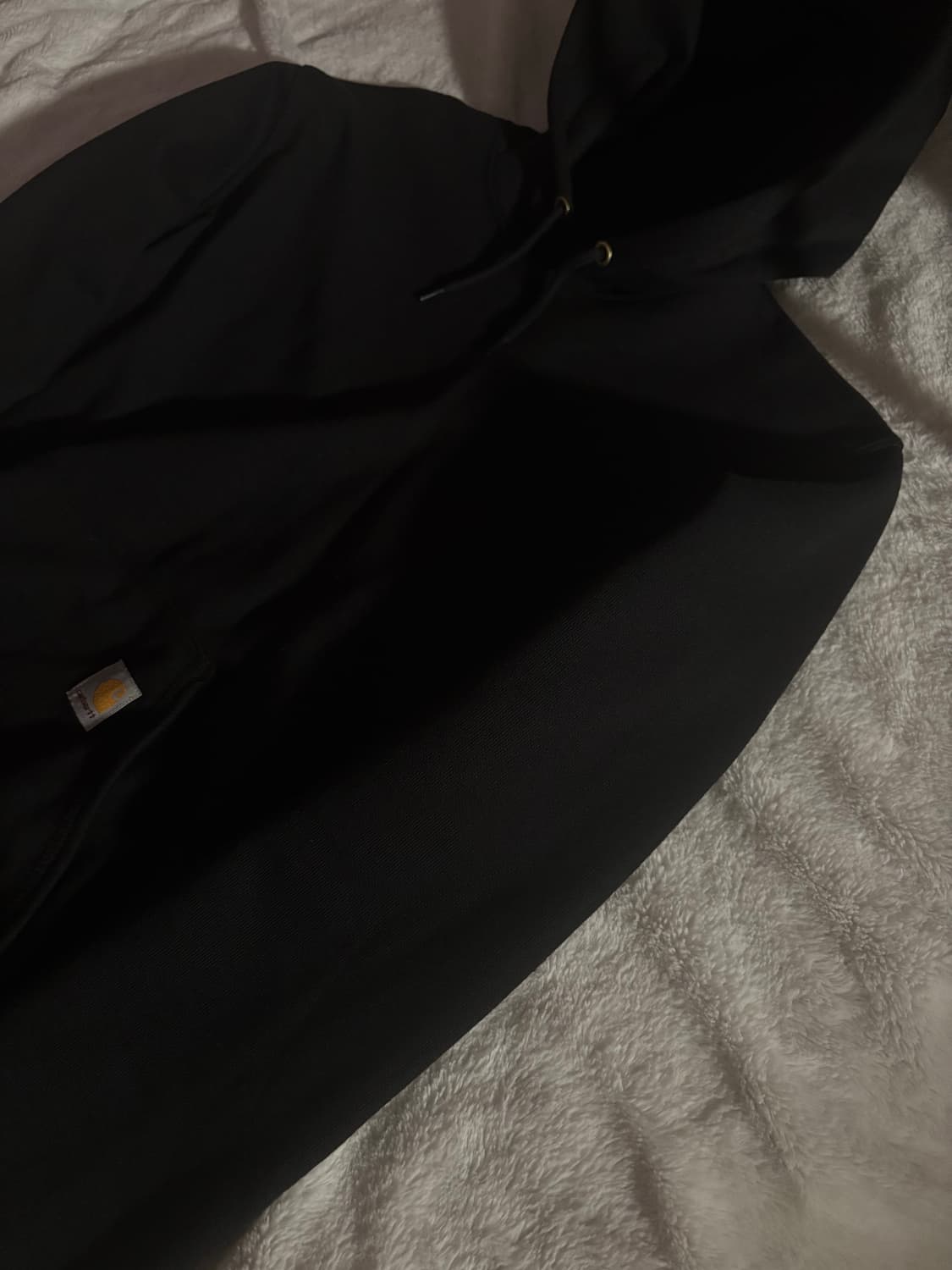 칼하트 루즈핏 블랙 후드티 S 사이즈 상품이미지1