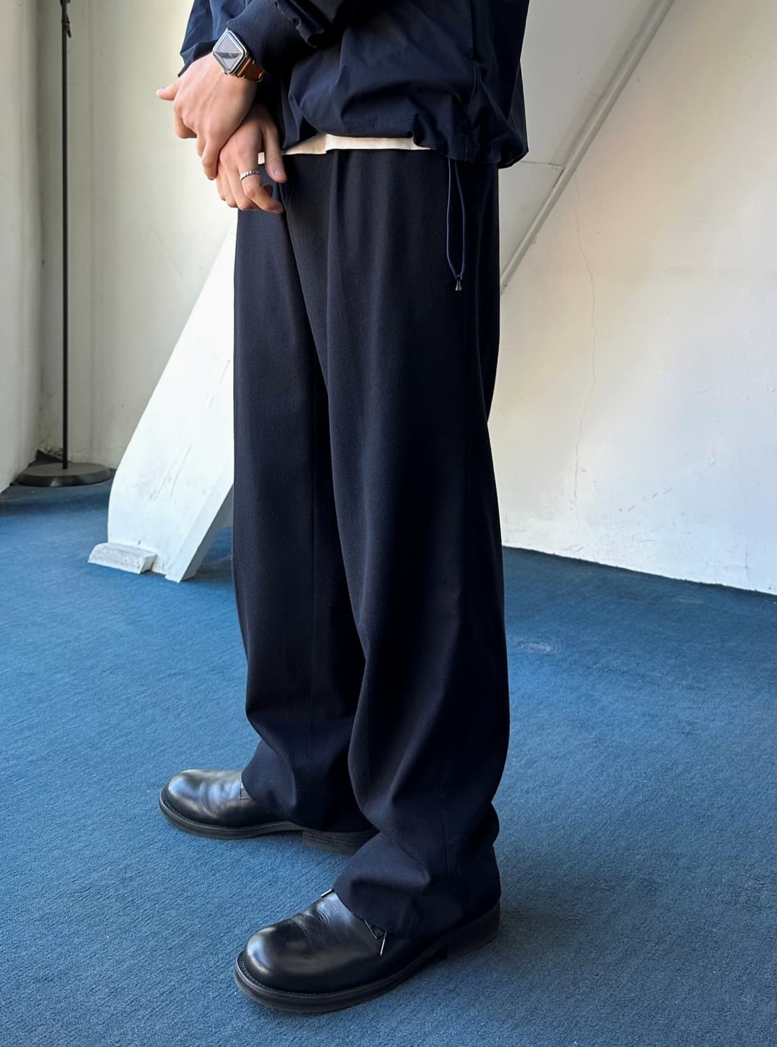 2 pleats wool flannel slacks 상품이미지1