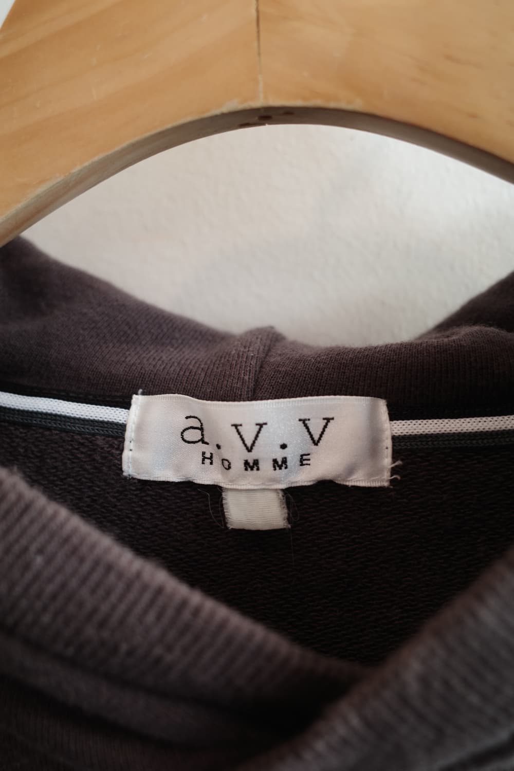 a.v.v HOMME 컷오프 디테일 후디  상품이미지3