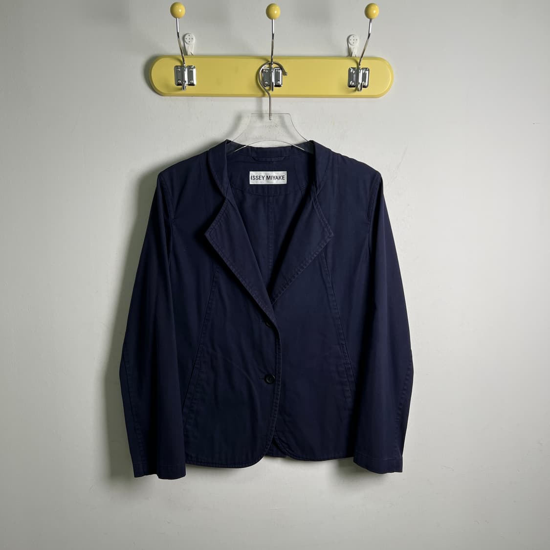 이세이미야케 네이비 코튼 자켓  상품이미지1