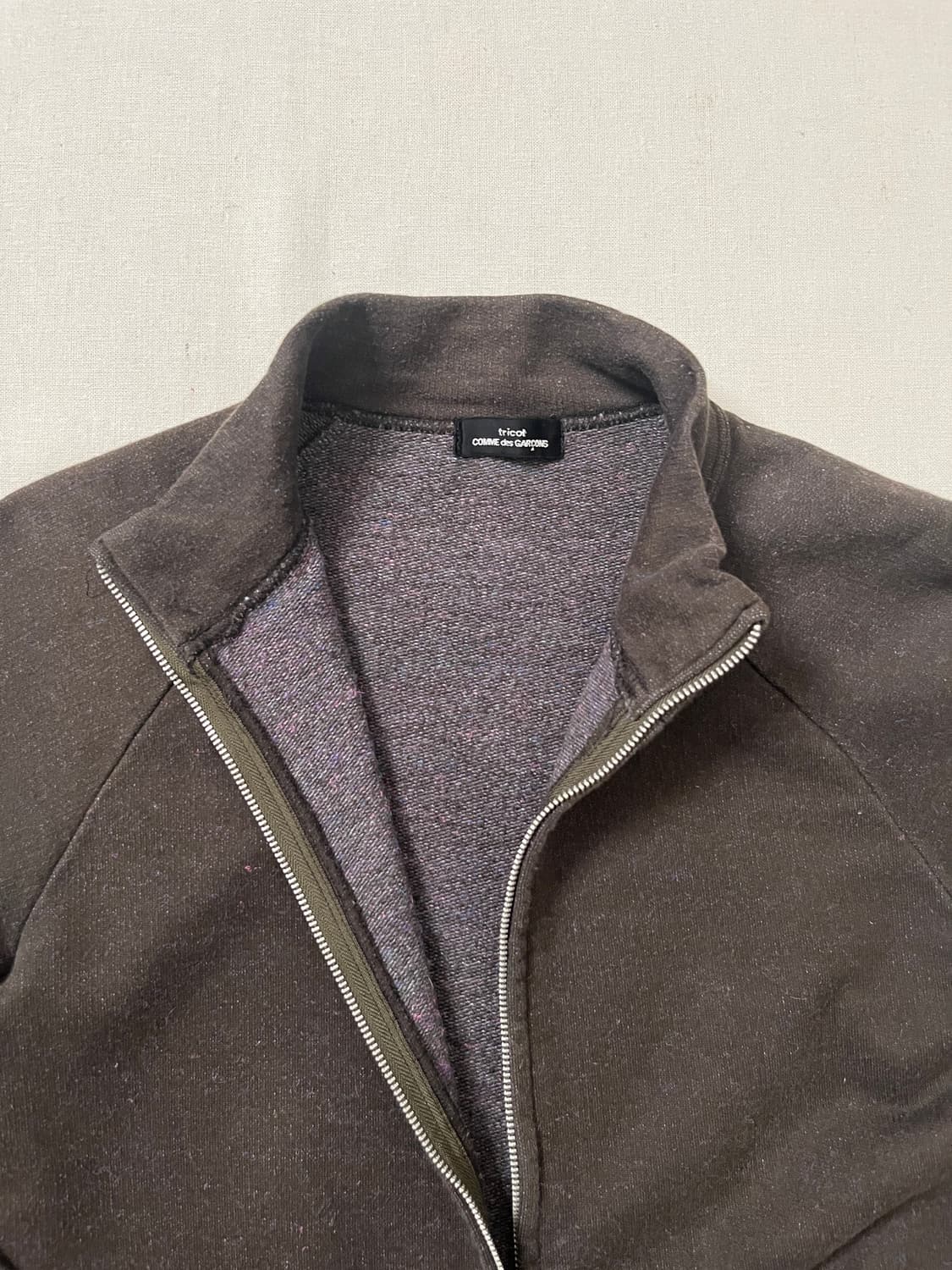 꼼데가르송 보카시 스웻 집업 comme des garcons 상품이미지5