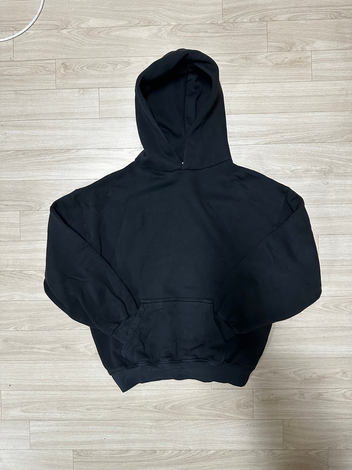 Velour Garments 450GSM 후드티 블랙 L 상품이미지1