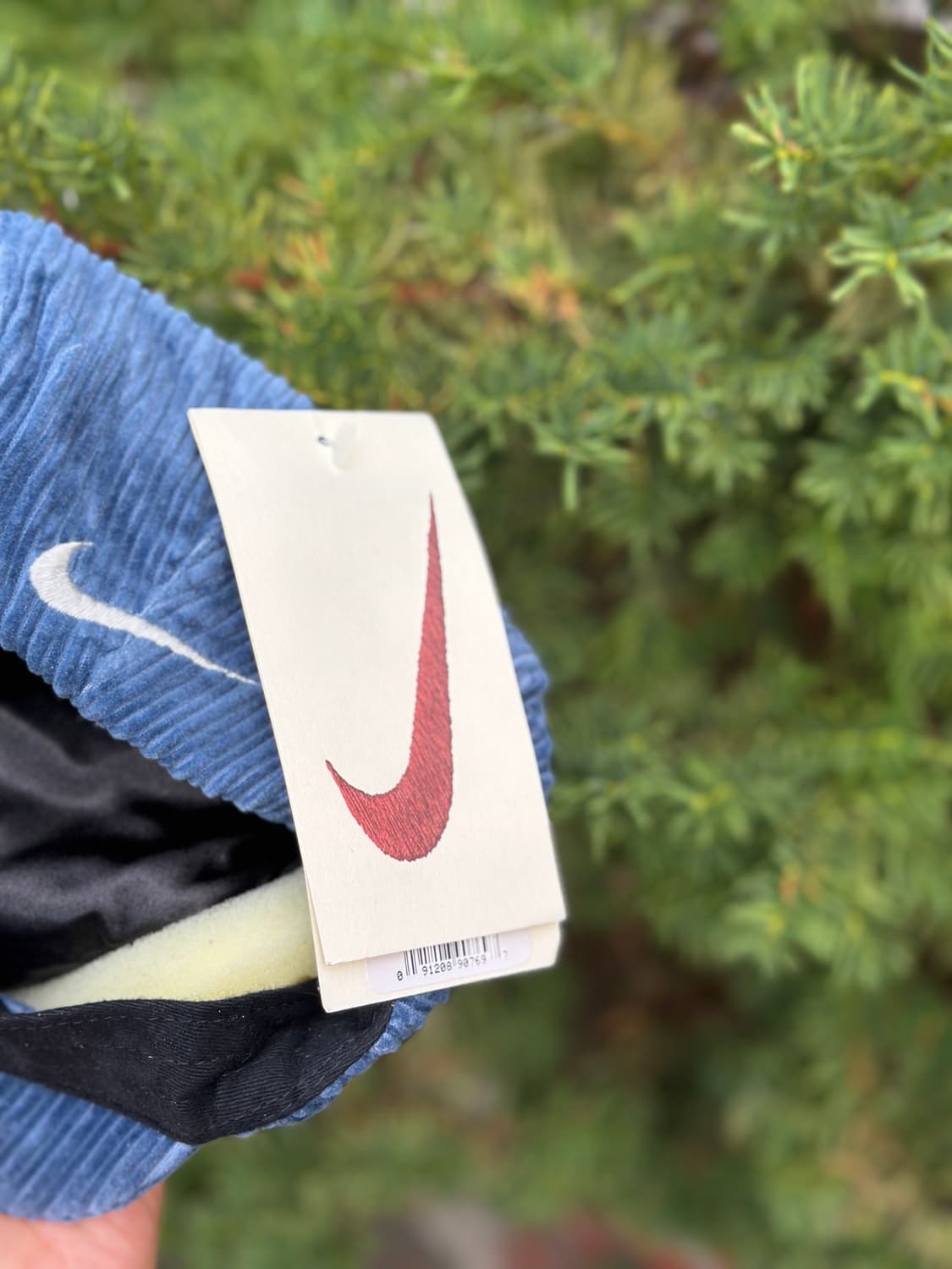 (새상품) 90s NIKE 나이키 블루 골지 헌팅캡 베레모 모자 상품이미지7