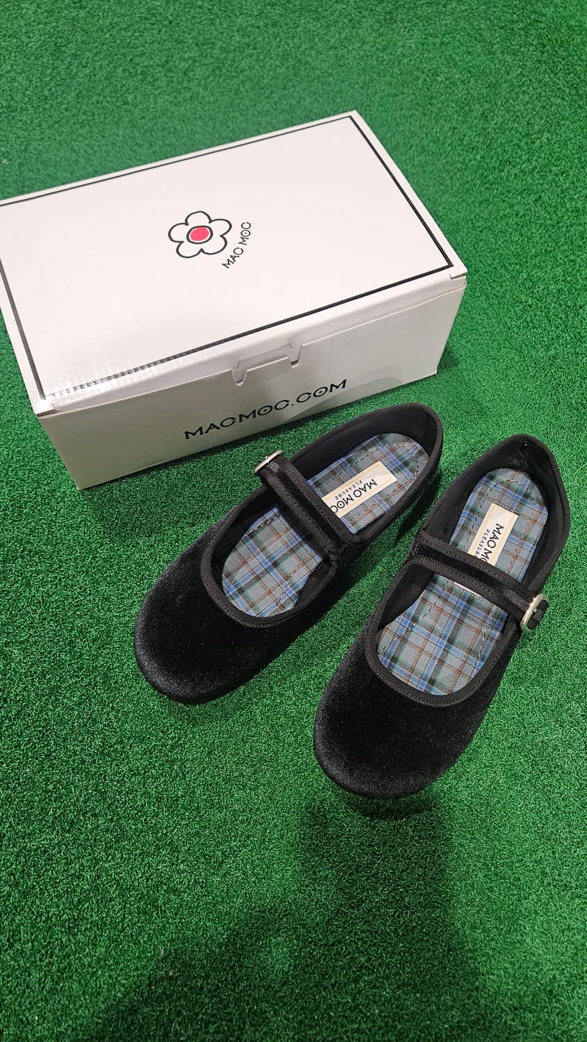 마크모크 벨벳 메리제인 245mm 상품이미지1