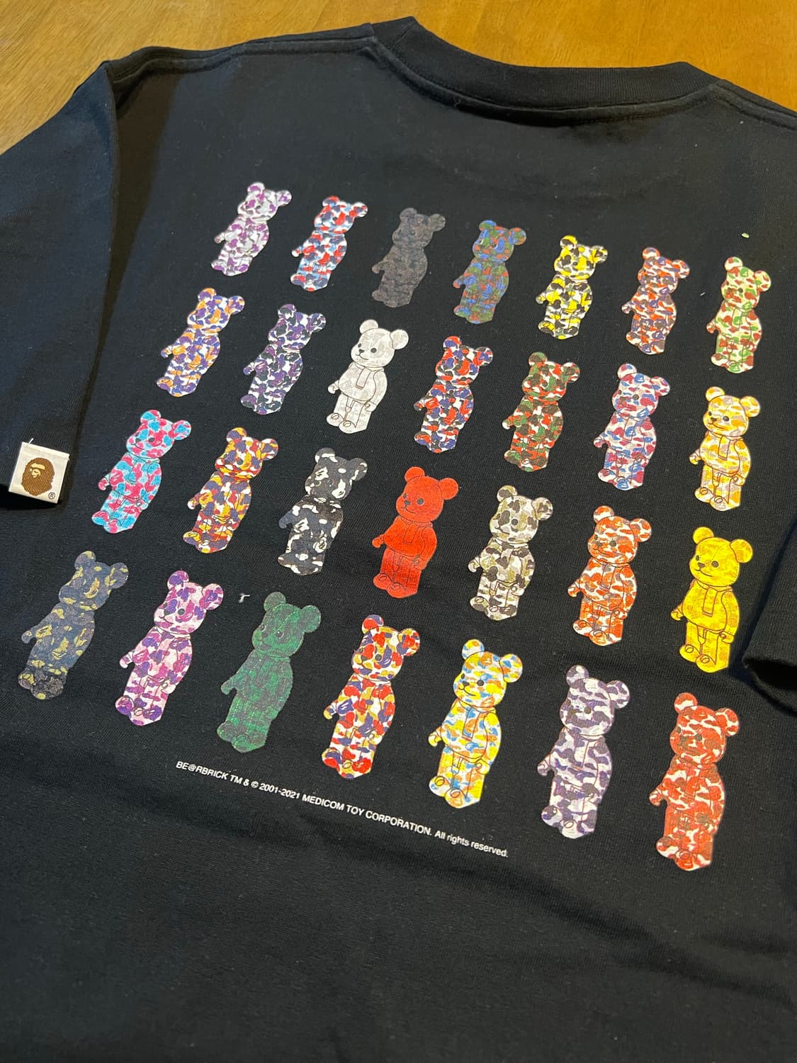 베이프 베어브릭 콜렉미 티셔츠 상품이미지1