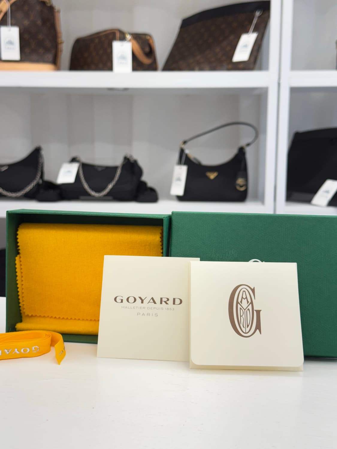 [OS] 고야드 빅투와르 스페셜 네이비 반지갑 상품이미지9