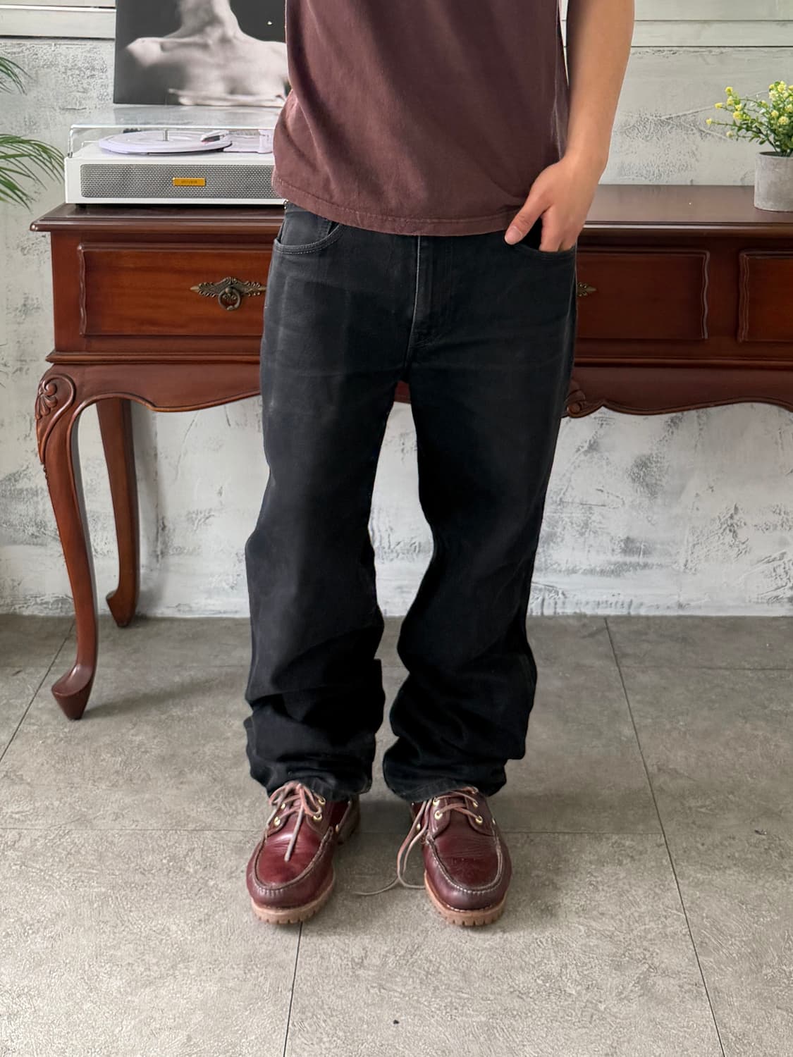 리바이스 516 블랙 상품이미지3