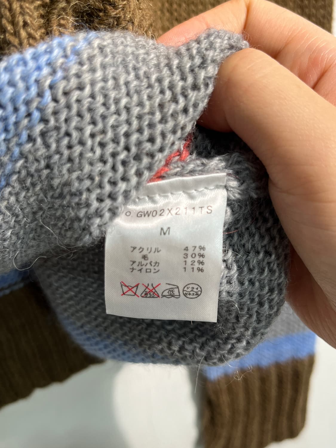 Wool alpaca 울 알파카 혼방 니트  상품이미지8