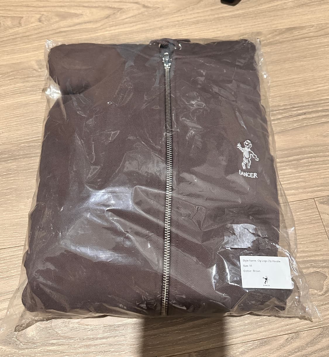 Dancer 후드집업 브라운 상품이미지2