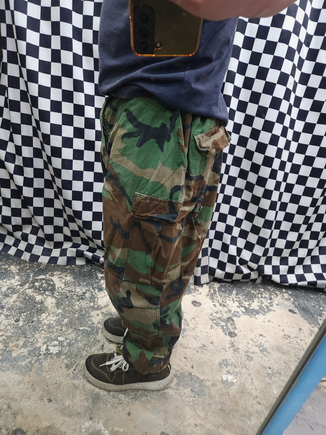 오리지널 미군 우드랜드 BDU 립스탑 카고팬츠

 상품이미지10