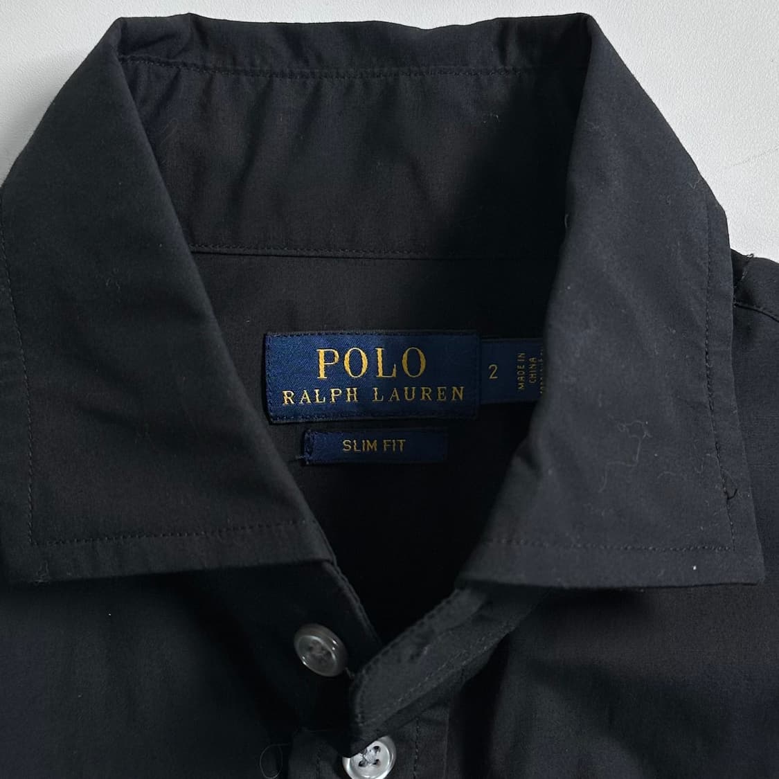 폴로 랄프로렌 블랙 셔츠 상품이미지5