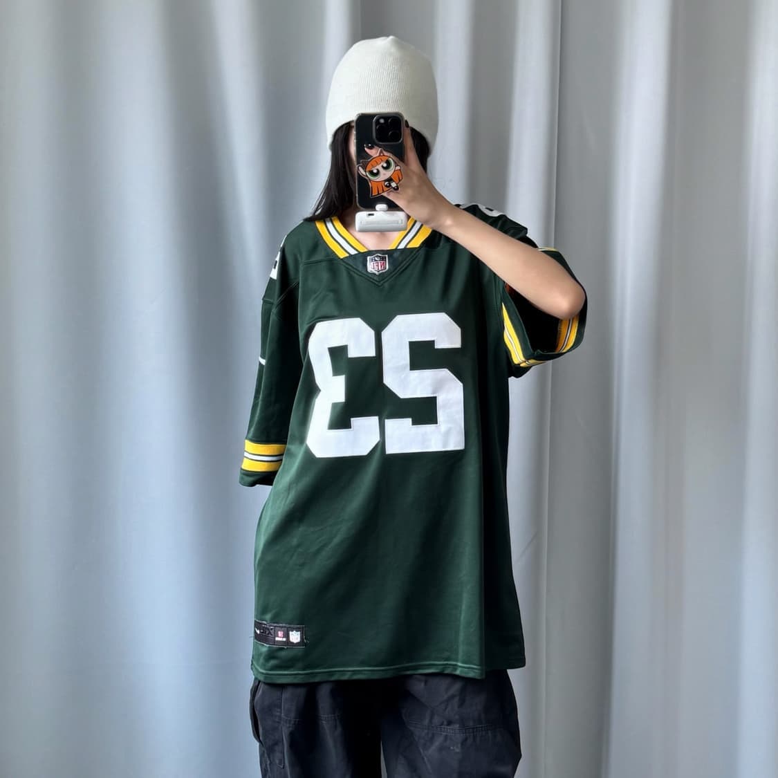 나이키 NFL 그린베이 패커스 럭비져지 상품이미지3