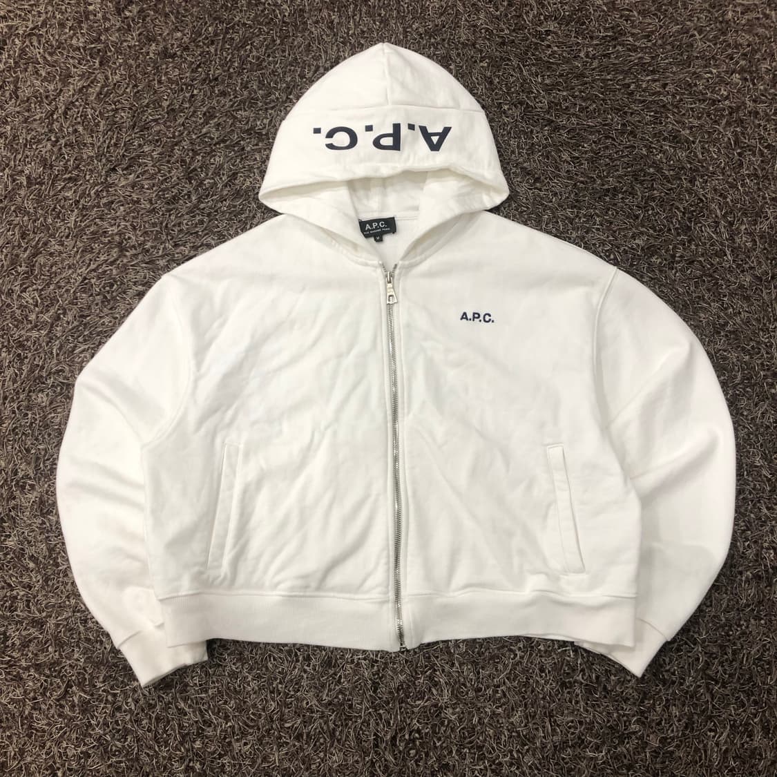 아페쎄 APC 크롭 후드집업 상품이미지1