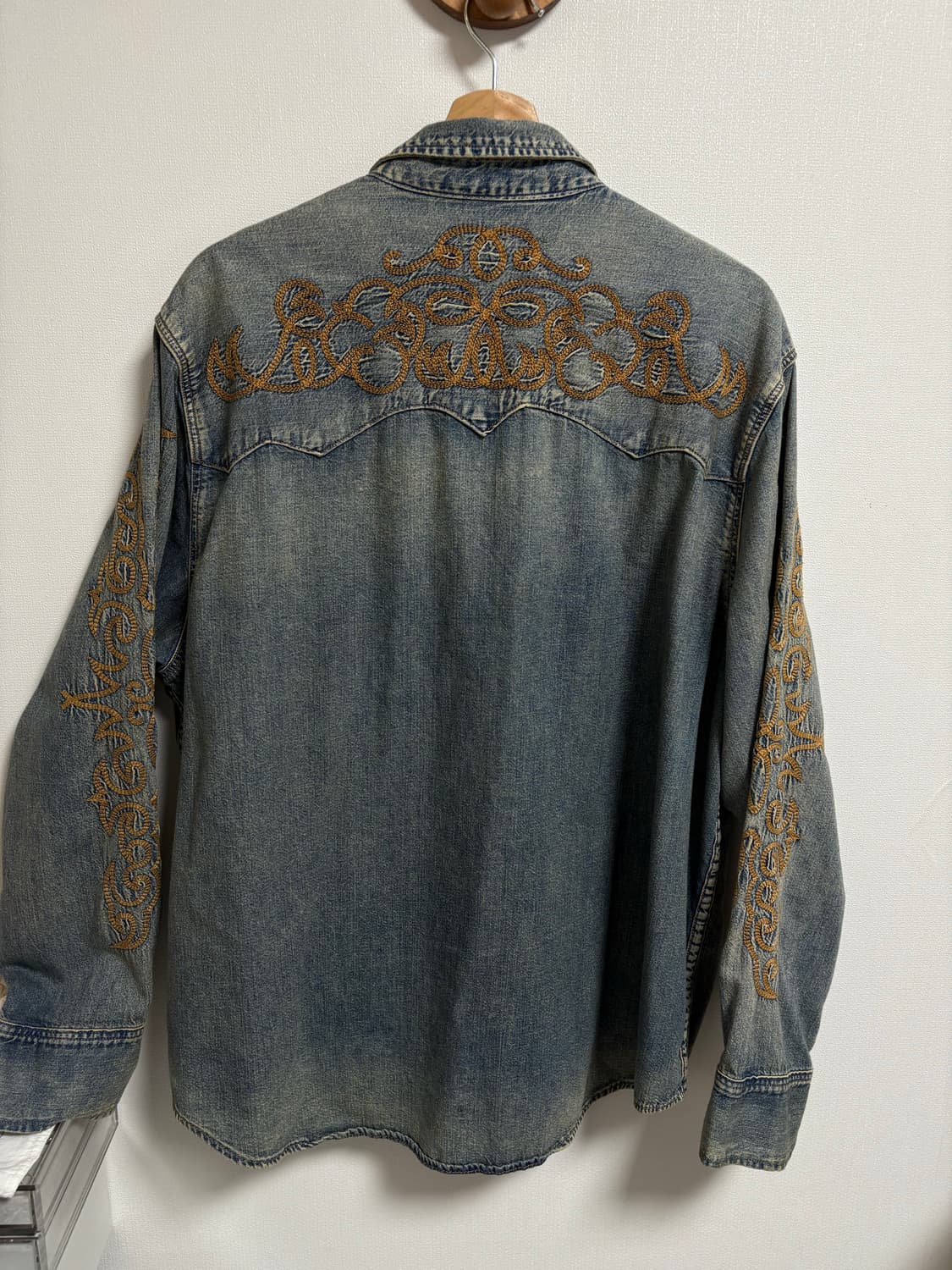 리바이스 x 데님티어스 셔츠 L 상품이미지1