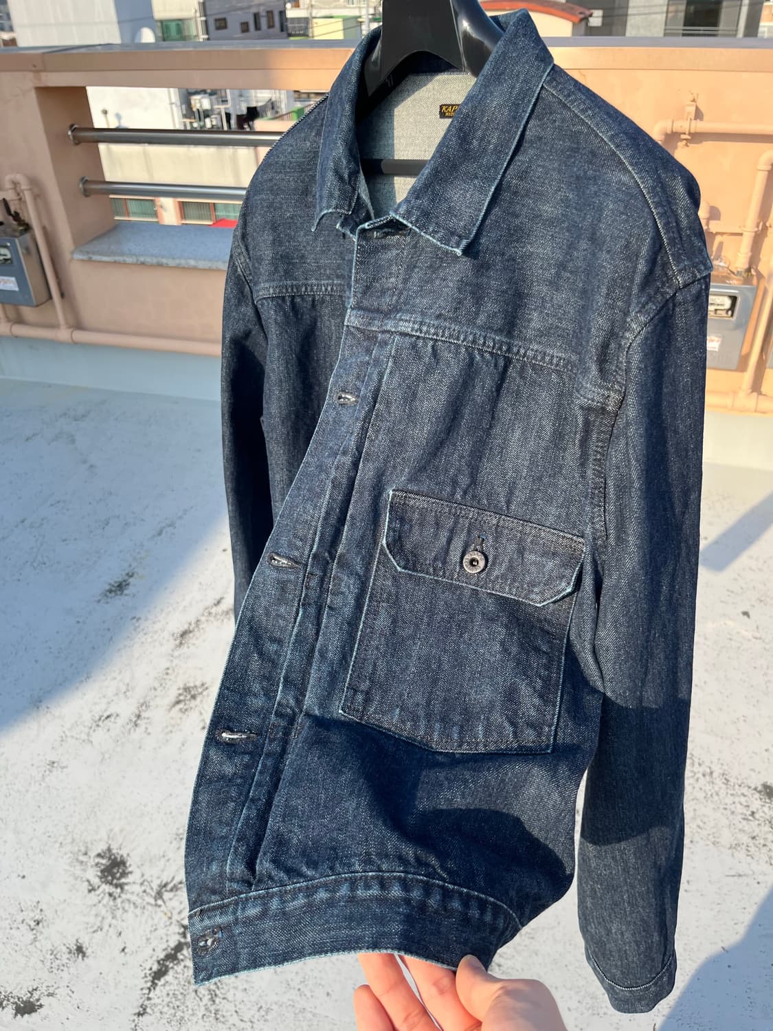 캐피탈 1세대 1st 데님자켓 흑사 상품이미지10