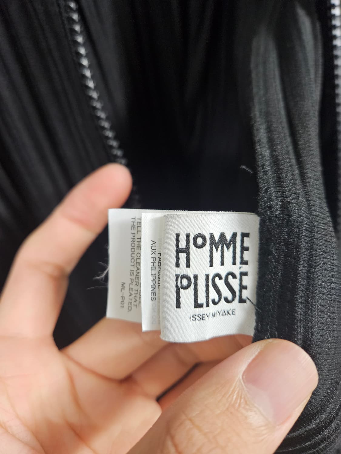 이세이미야케 옴므플리세 후드집업 3사이즈 상품이미지4