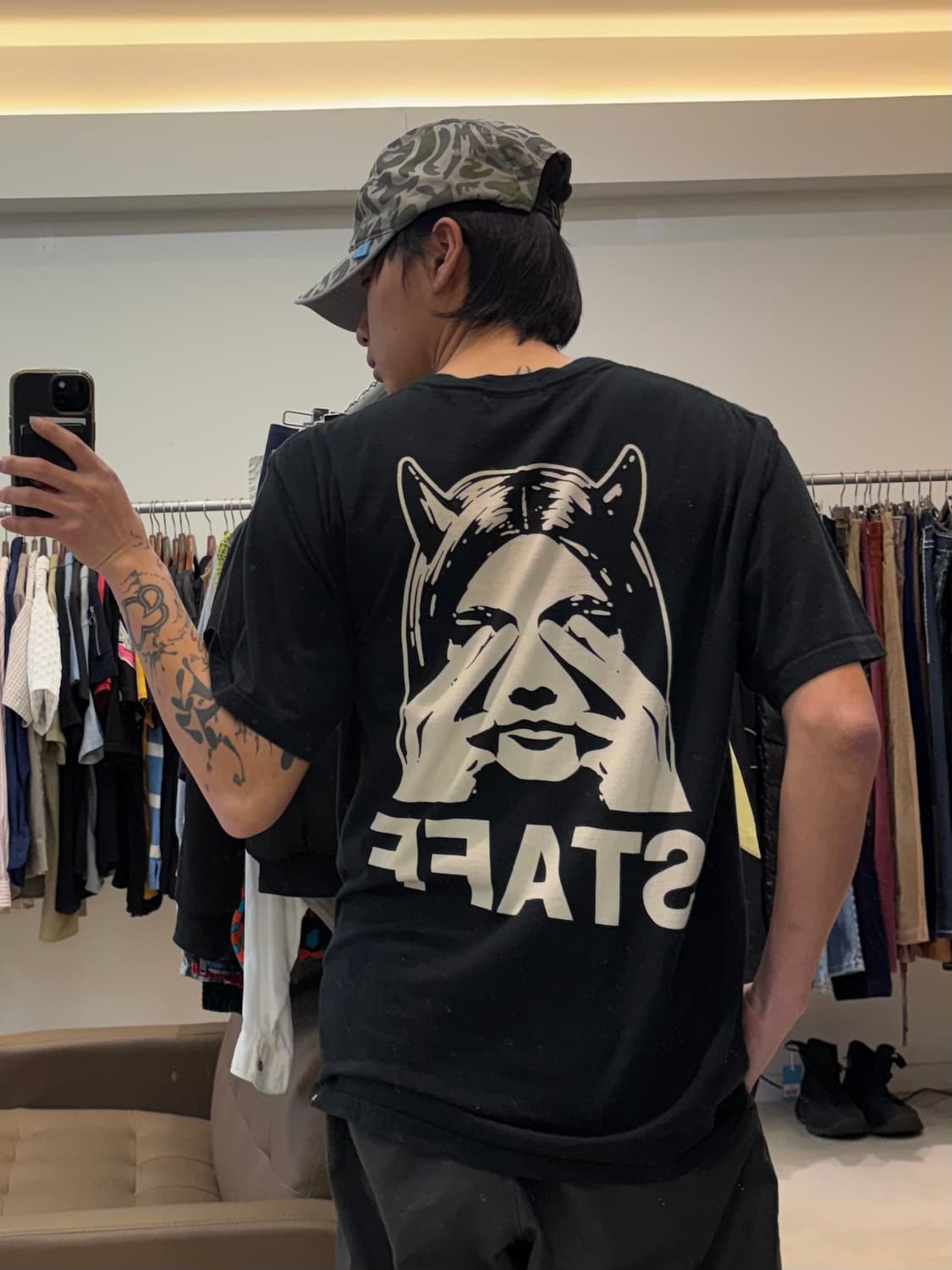 히스테릭 글래머 see no evil 티셔츠  상품이미지6