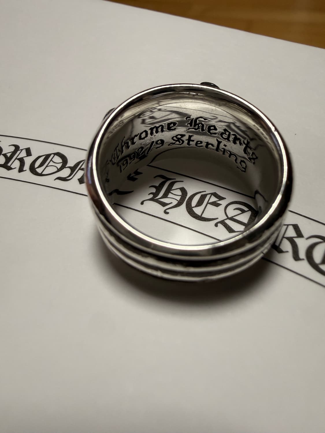 크롬하츠 대거 링 us8 매장판 상품이미지3