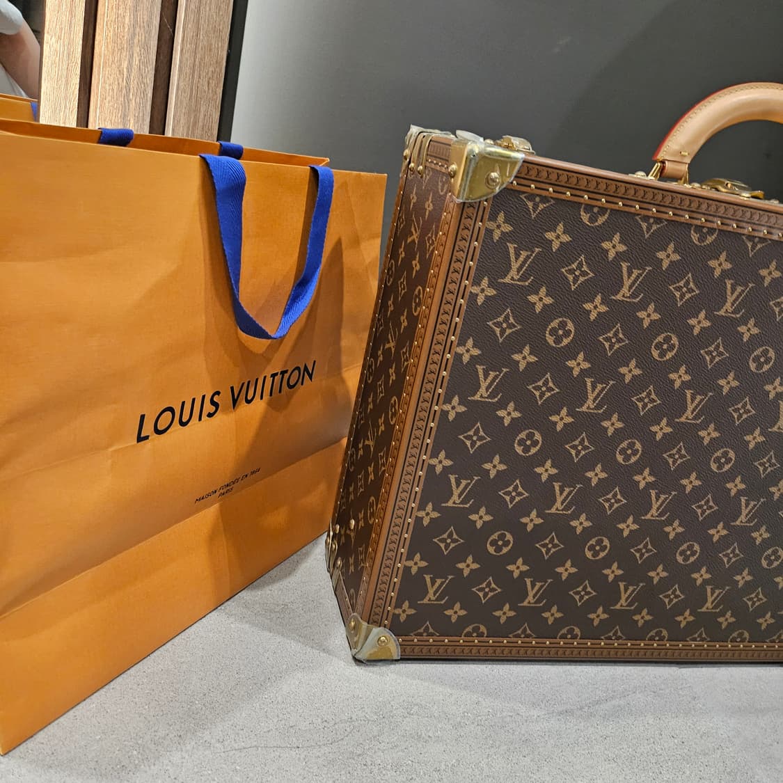 루이비통 모노그램 코테빌 50 트렁크(주문제작) 상품이미지7