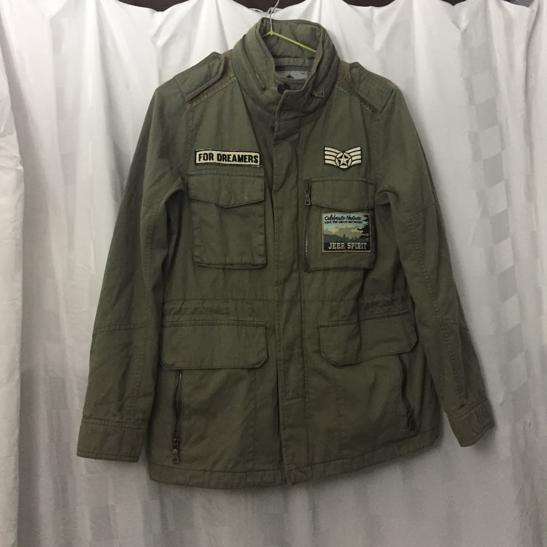 Jeep 지프 모리걸 밀리터리 히든 후드 자켓 상품이미지3