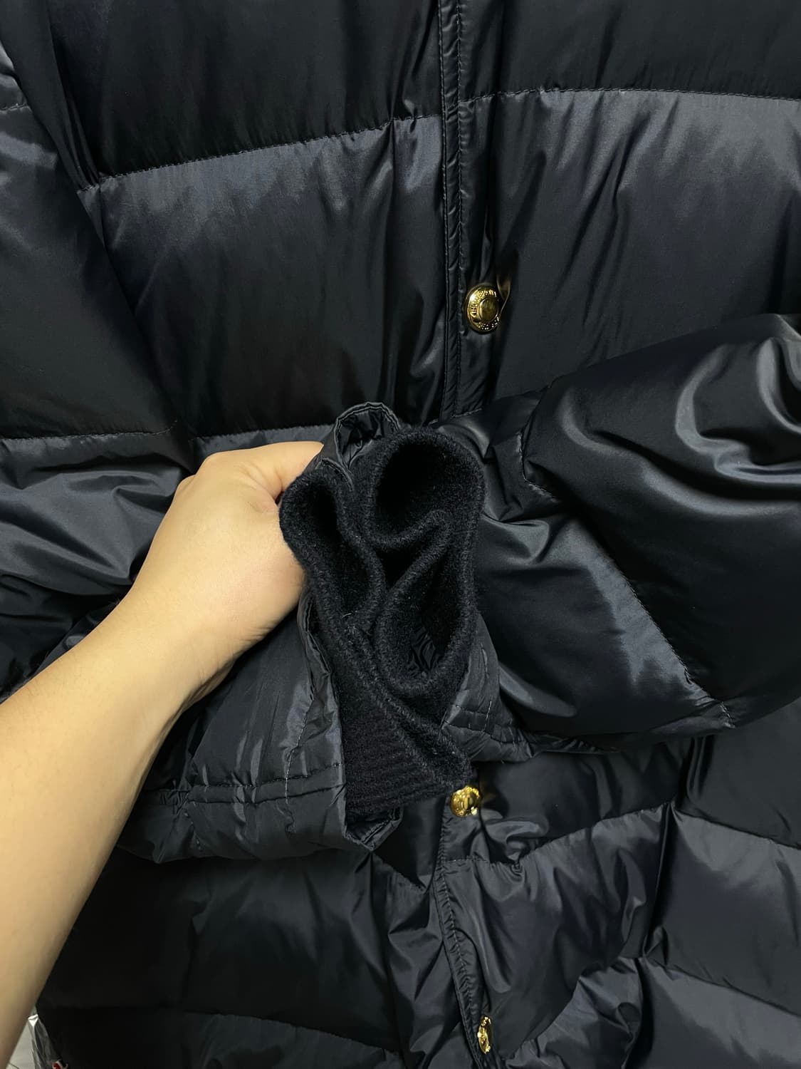 [4사이즈] 톰브라운 매트 나일론 사선 다운 코트 패딩자켓 상품이미지4