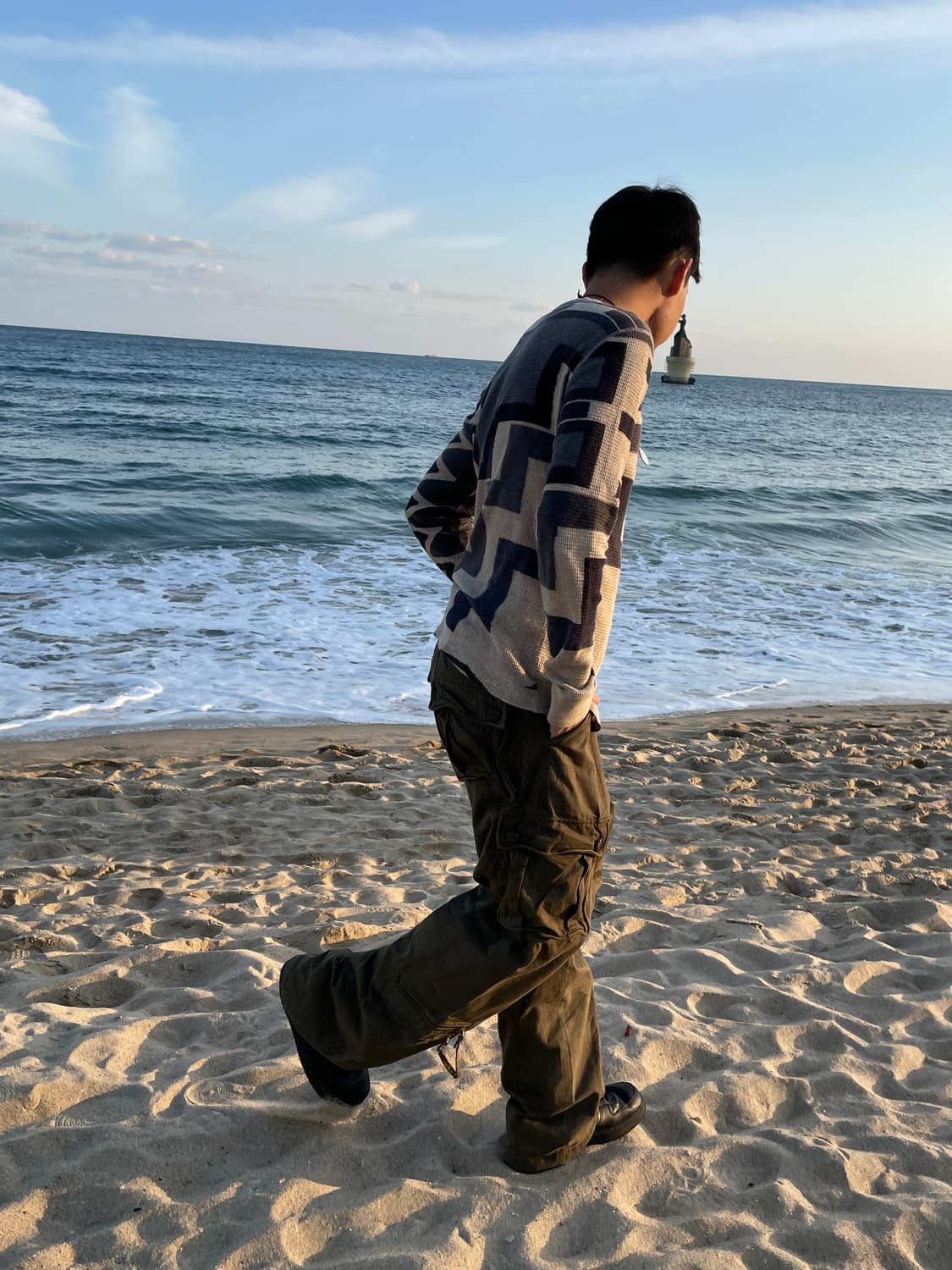 폴로 와플 헨리넥 슬리브 상품이미지4