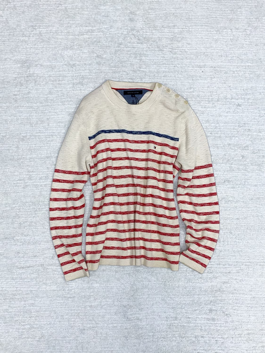 TOMMY HILFIGER Striped Shoulder Button K 상품이미지1