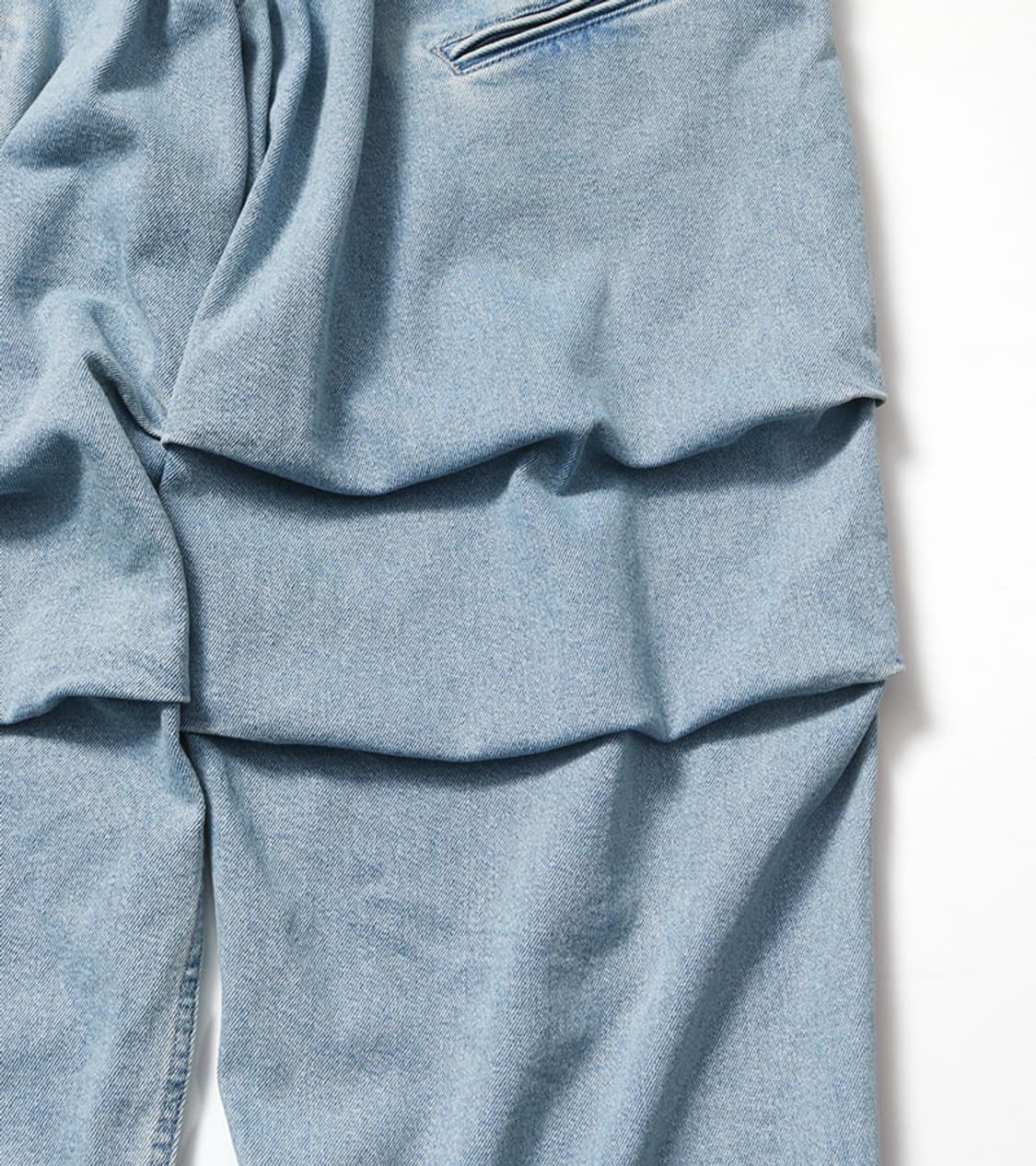 BEAMS - 24SS FADE DENIM CARGO PANTS 상품이미지7