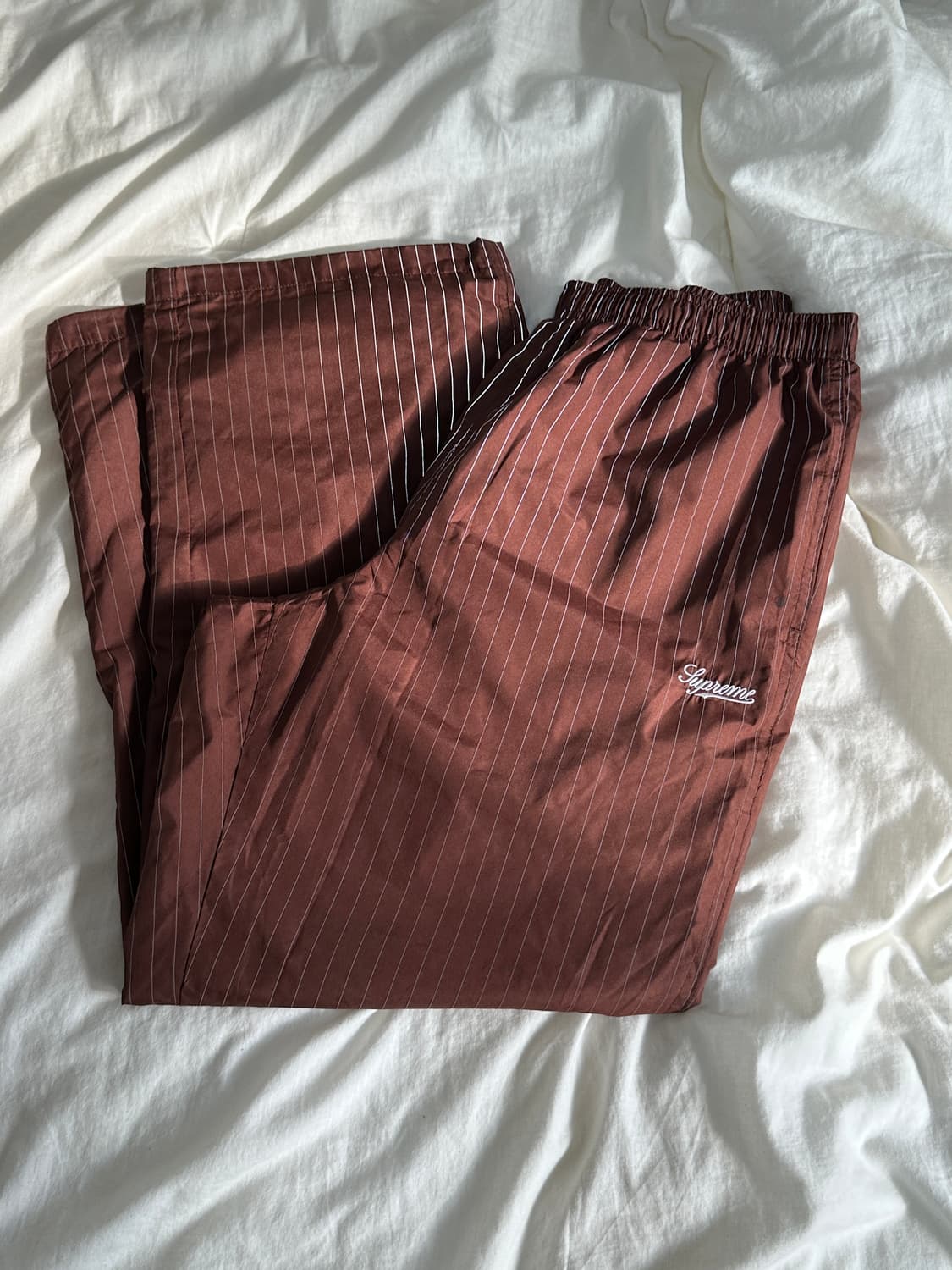 Supreme Reflective Pinstripe Track Pant 상품이미지2