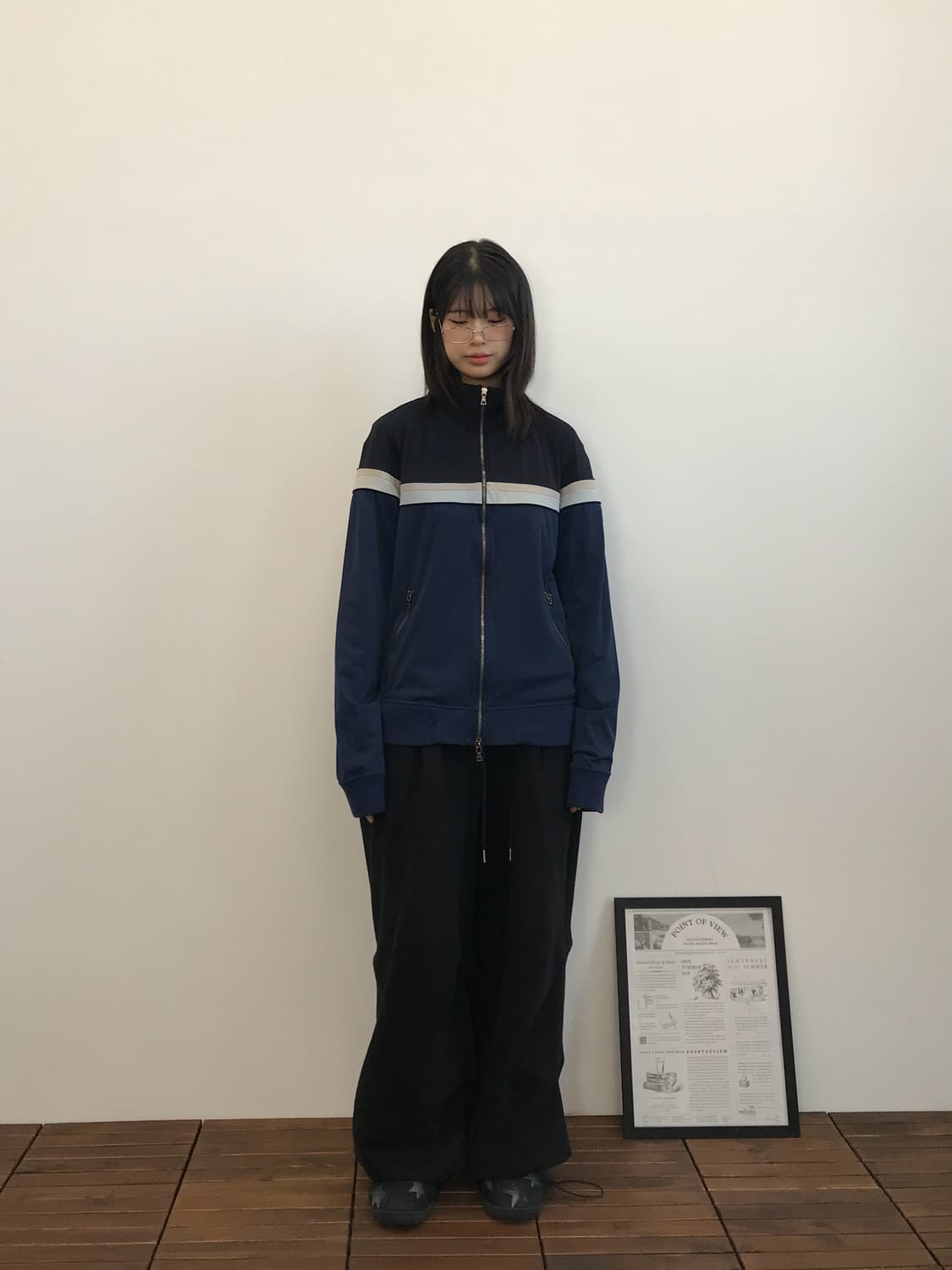 00's Prada Sport Red Tab Track Jacket 상품이미지1