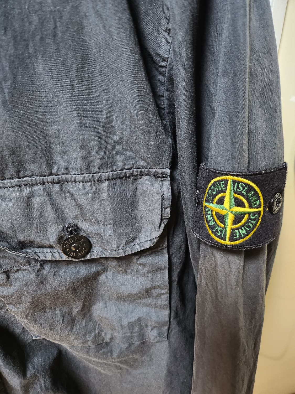 스톤아일랜드 포플린 후드 자켓 상품이미지3