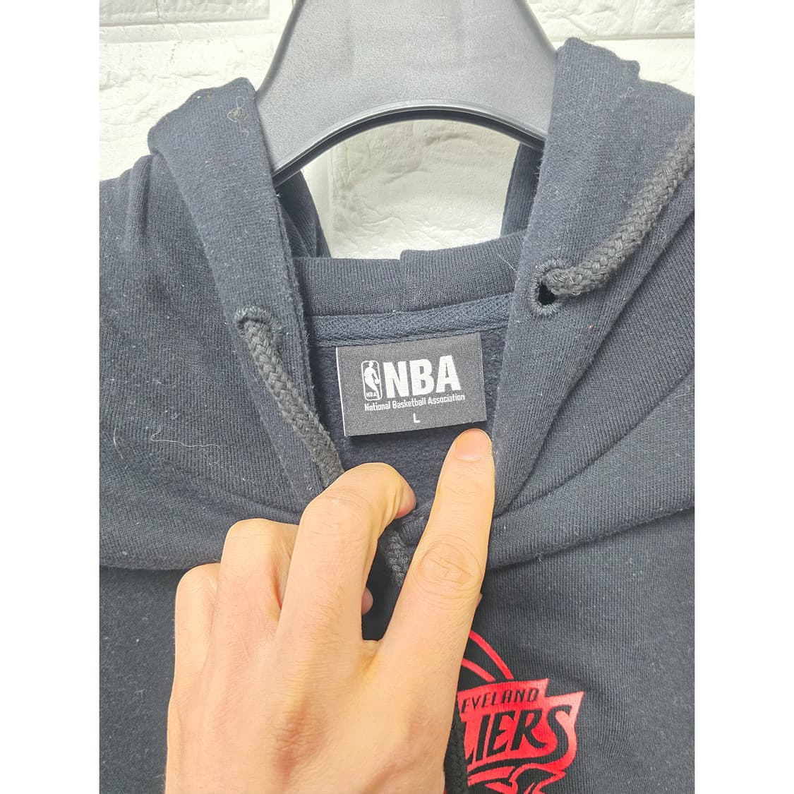 택포_ NBA 클리블랜드 캐벌리어스 후드티 L 상품이미지2