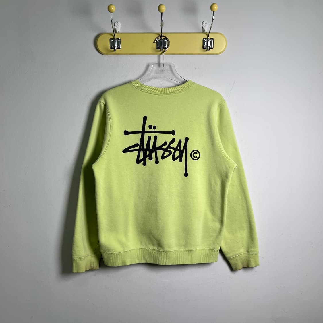 Stussy 스투시 베이직 스투시 크루넥 맨투맨 M 상품이미지2