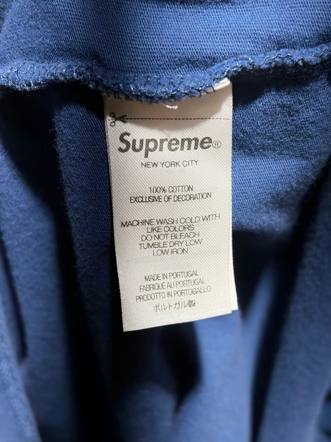 L SUPREME 슈프림 미니 박스로고 네이비 롱슬리브 상품이미지6