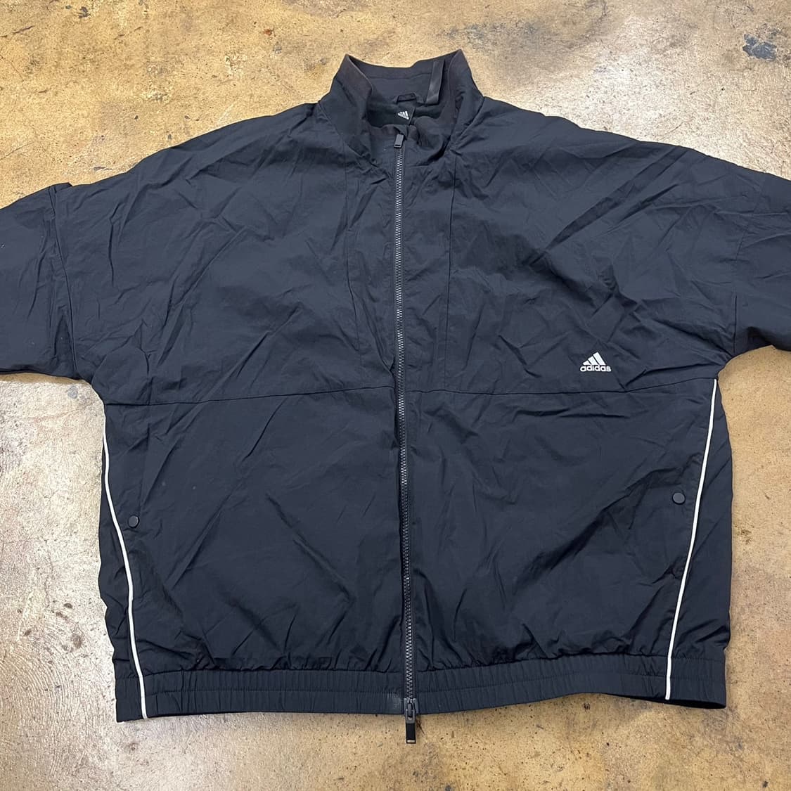 [정품/2XL] 아디다스 블랙 바람막이 자켓 b8 상품이미지3