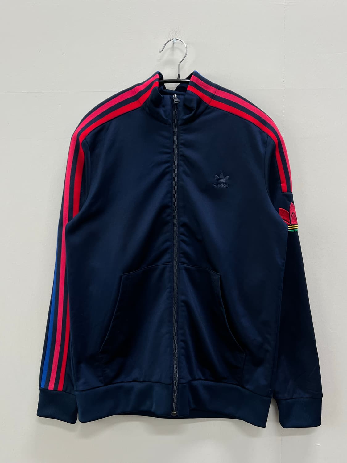 아디다스 키즈/우먼스 3D 트랙탑 져지 네이비 상품이미지2