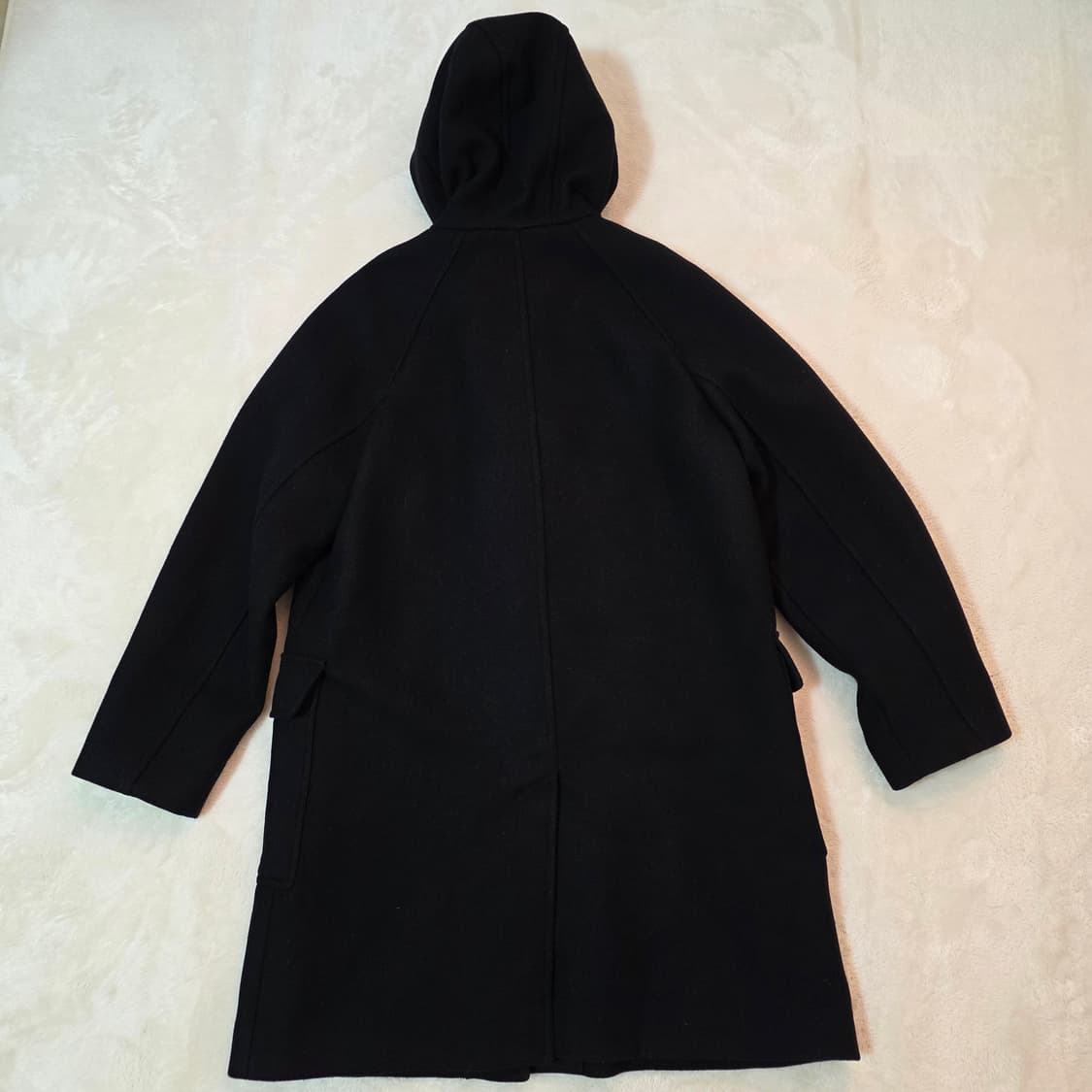 (L)커버낫 후드 더플 코트  상품이미지3