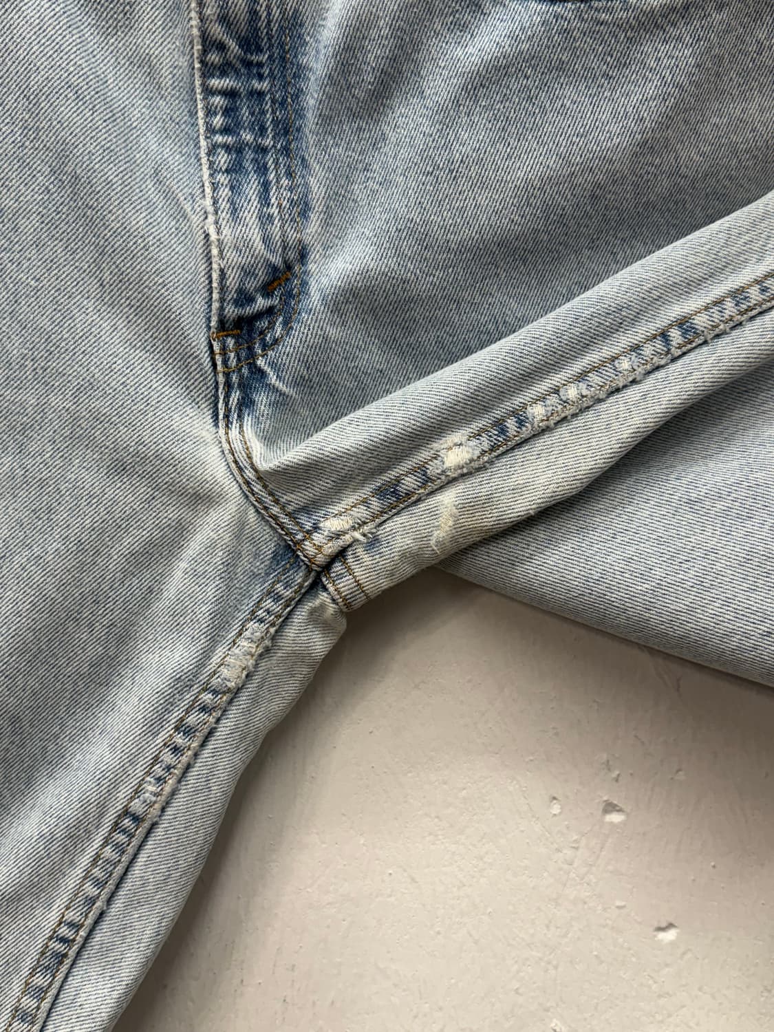 90s USA Levi’s 550 Denim Shorts 상품이미지7