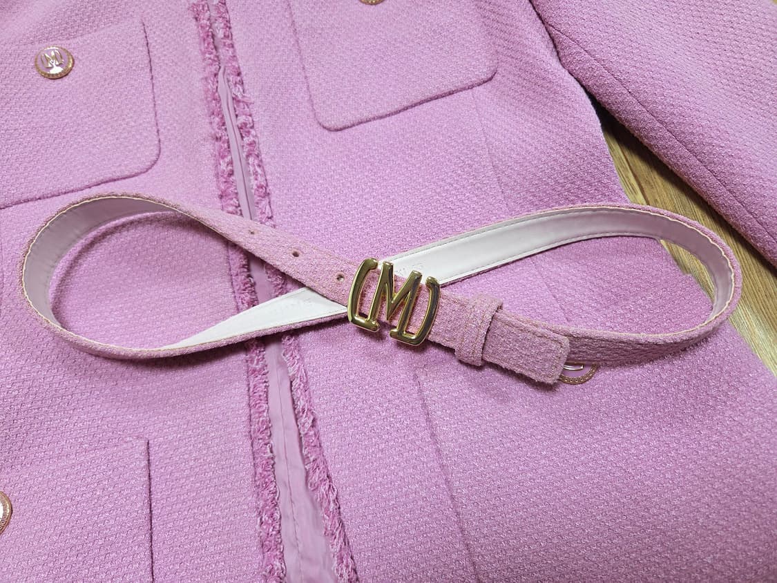 모조에스핀(MOJO.S.PHINE) 벨티드 트위드자켓 55 상품이미지7