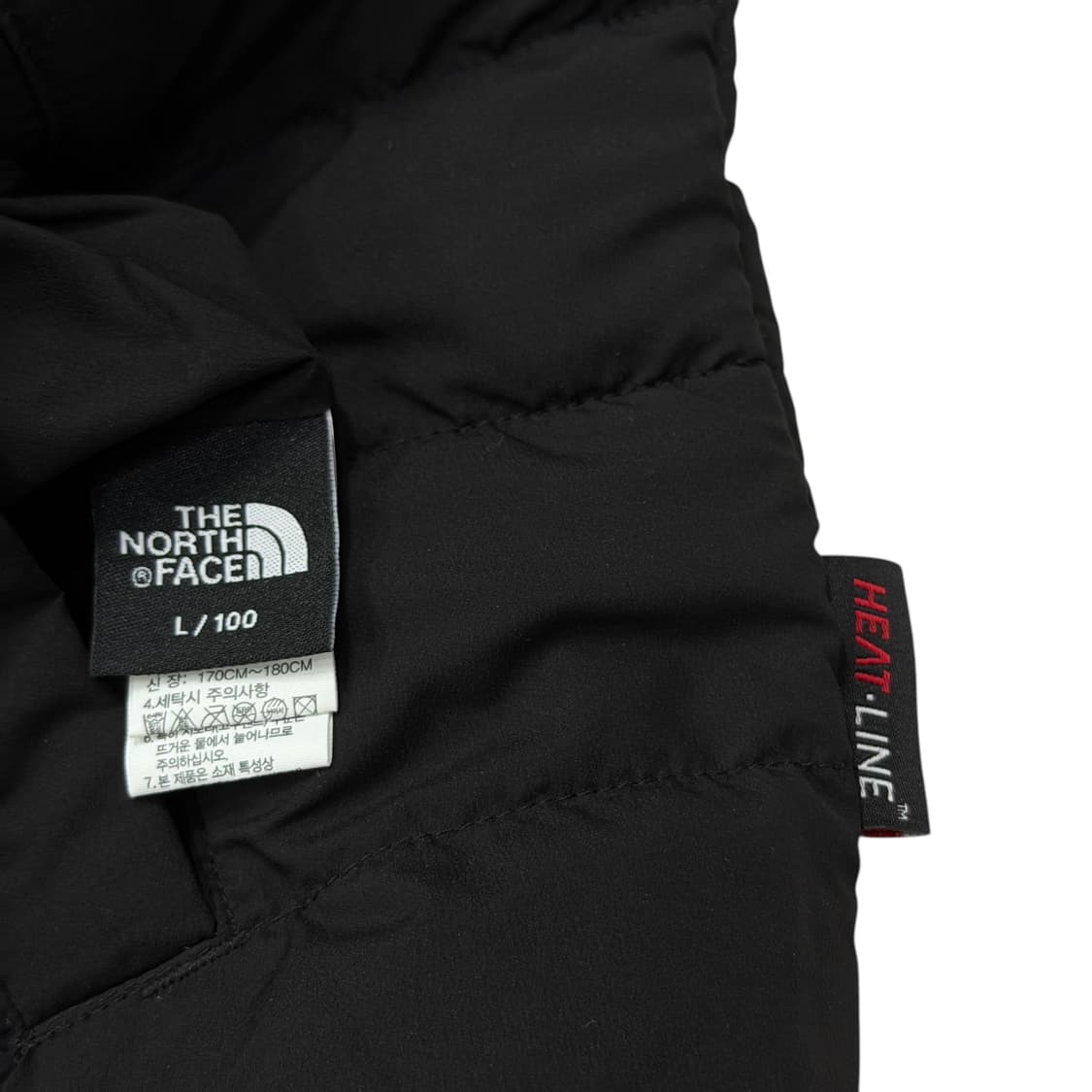 노스페이스 히트라인 리버서블 양면 경량패딩 자켓 블렉 퍼플 L 상품이미지6