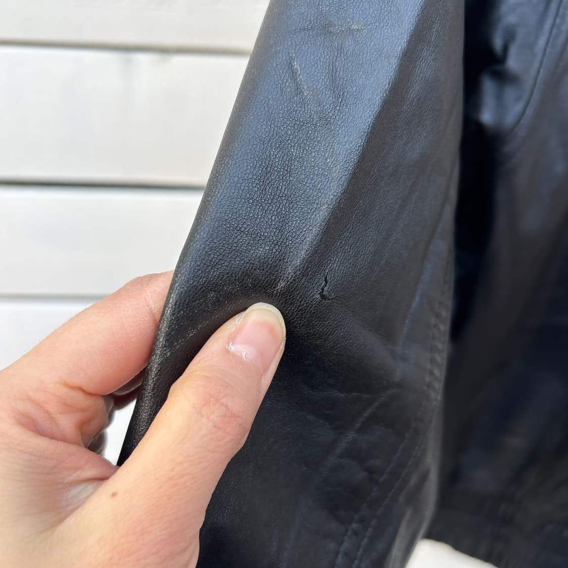 Yves Saint Laurent 입생로랑 레더 가죽 자켓 상품이미지8