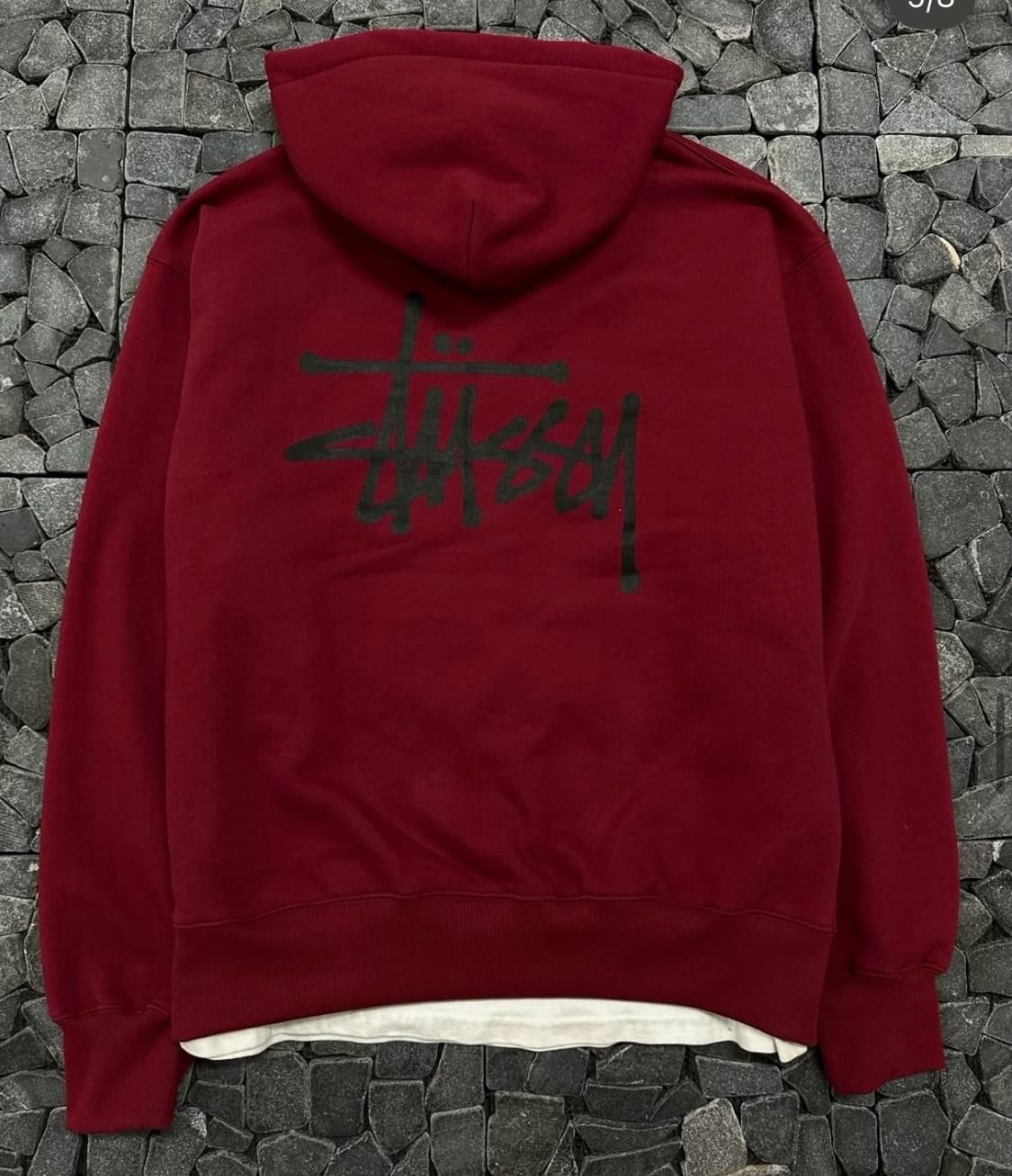 스투시 베리 베이직 후드집업 M/L  상품이미지1